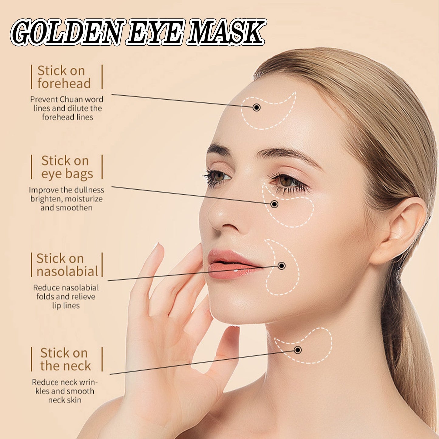 EELHOE Firming Eye Mask, Moisturizing Eye Mask For Skin Moisturizing, Hydrating And Reducing Fine Lines