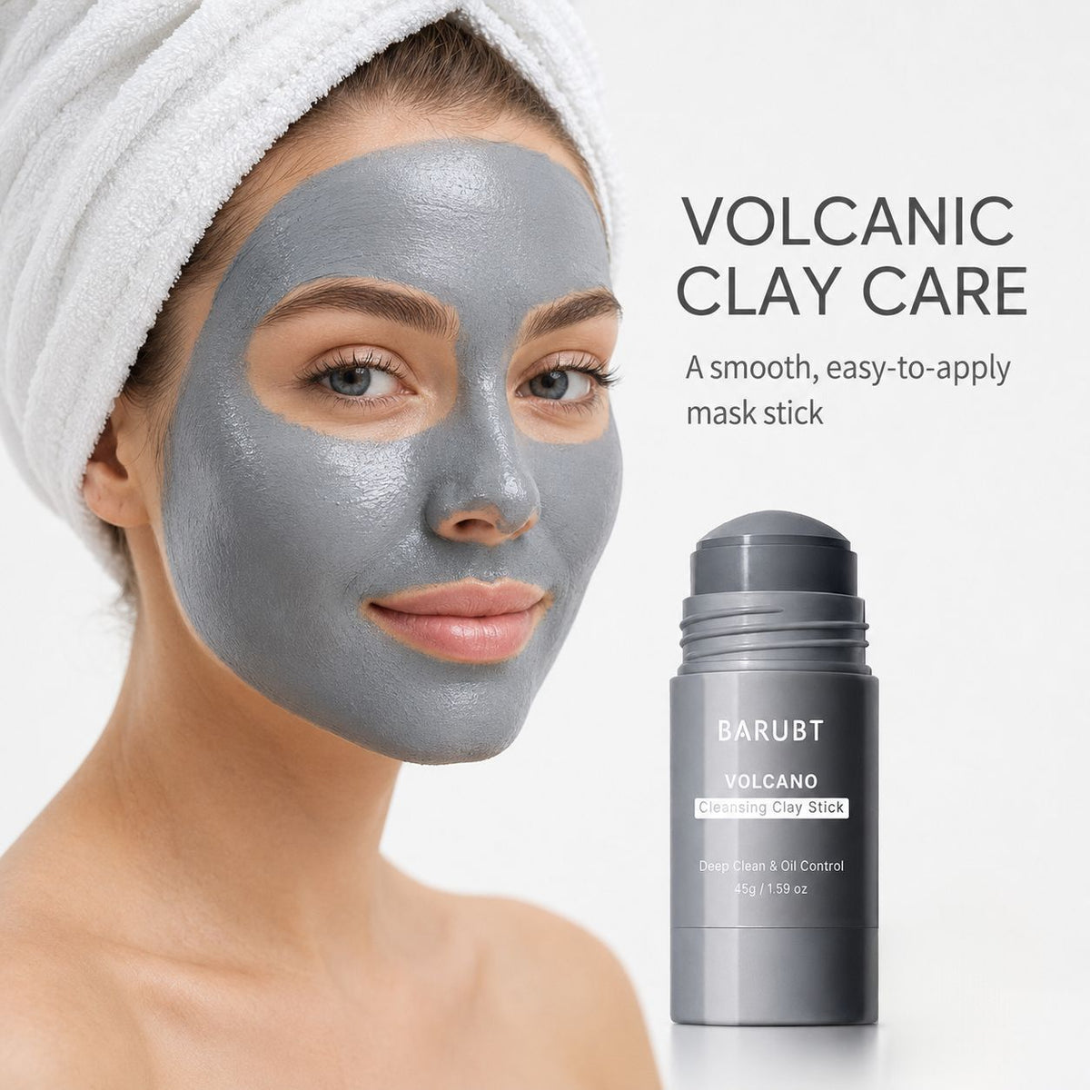Cross-Border Temu Hot-Selling Product Tk Hot-Selling Mud Mask Stick For Pore Shrinking, Deep Cleansing, Oil Control Clay Mask