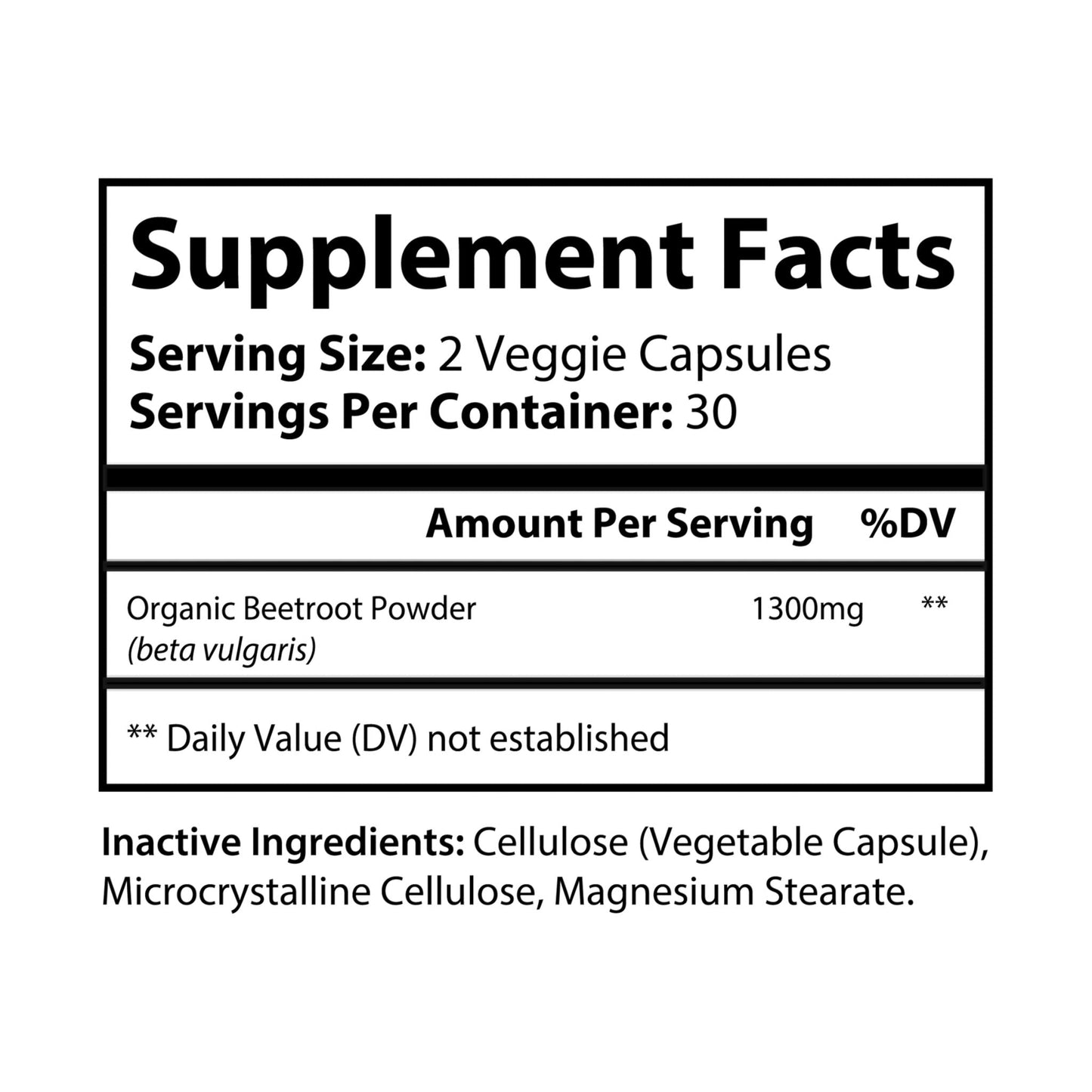 Beetow Beetroot Supplement (60 Capsules)