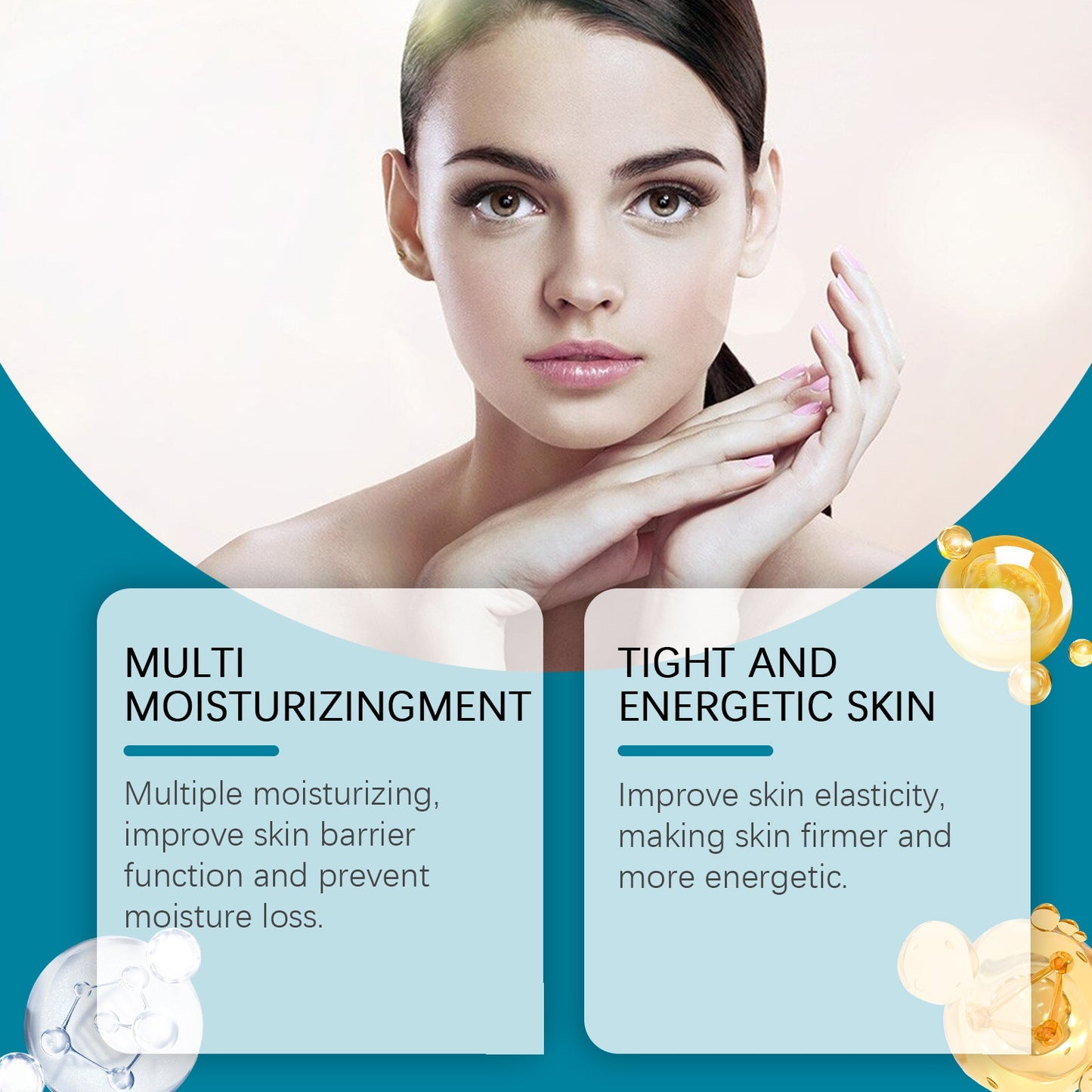 Hoygi Centella Firming Essence, Hydrating, Nourishing, Firming And Brightening Skin Care Essence
