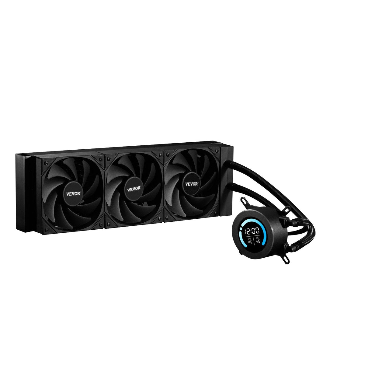 CPU Liquid Cooler AIO CPU Water Cooler With 3 PWN Fans(120 Mm) Intel AMD