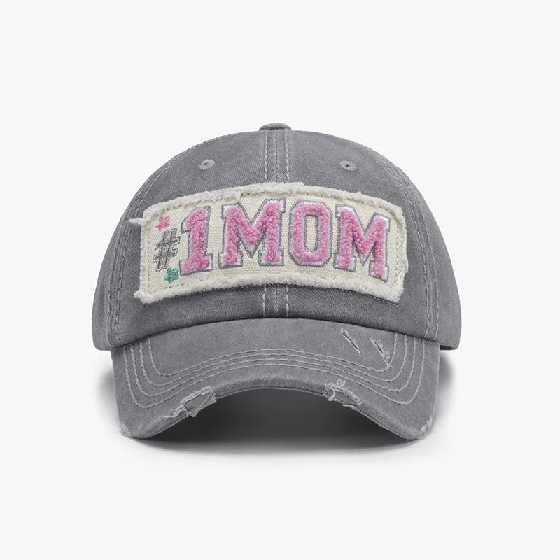 Letter Adjustable Cotton Baseball Cap