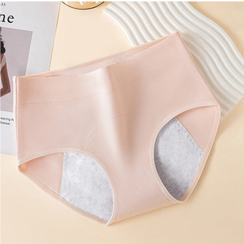 Mid-rise Cotton Period Panties For Women