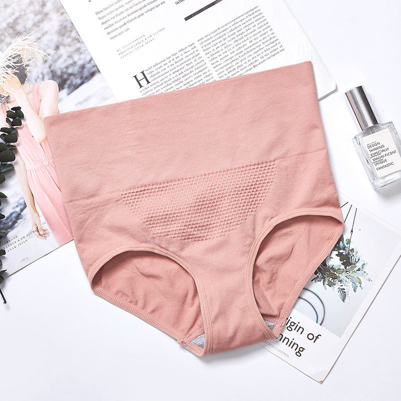 Abdomen, Buttocks, Seamless, Large-size Cotton Briefs