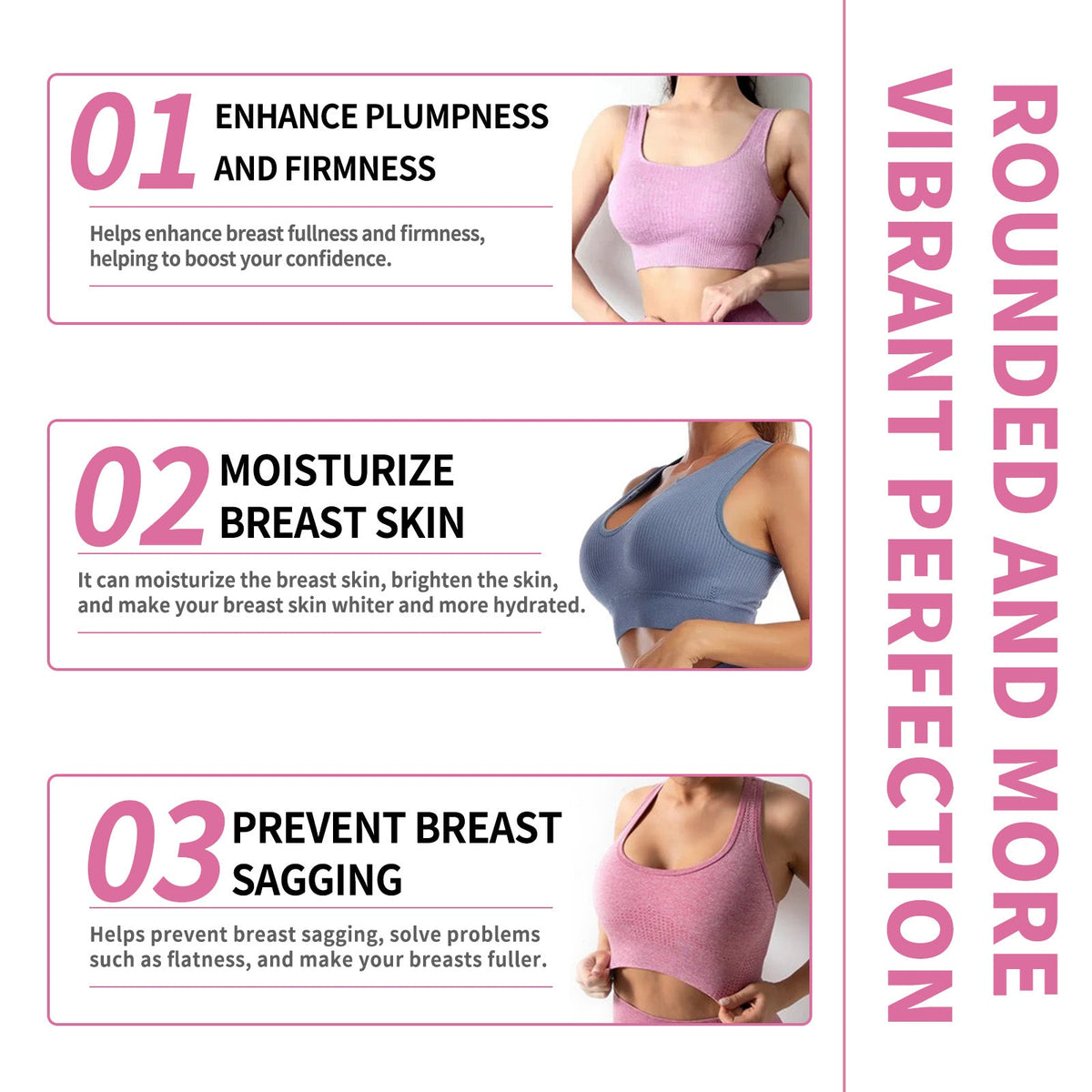West&Month Breast Lift Patch, Lift Chest Firming Plump Anti-Sagging Firm Chest Lift Tape