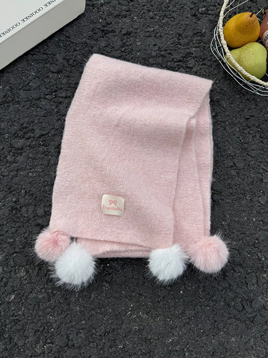 Pom-Pom Scarf