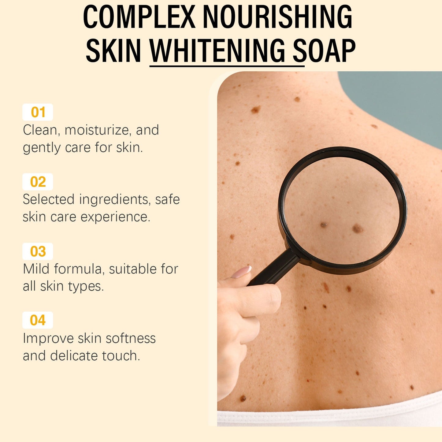 OceAura Skin Care Soap, Gently Cleanses Body Skin Dirt And Exfoliating Fresh Floral Cleansing Soap For Skin Care