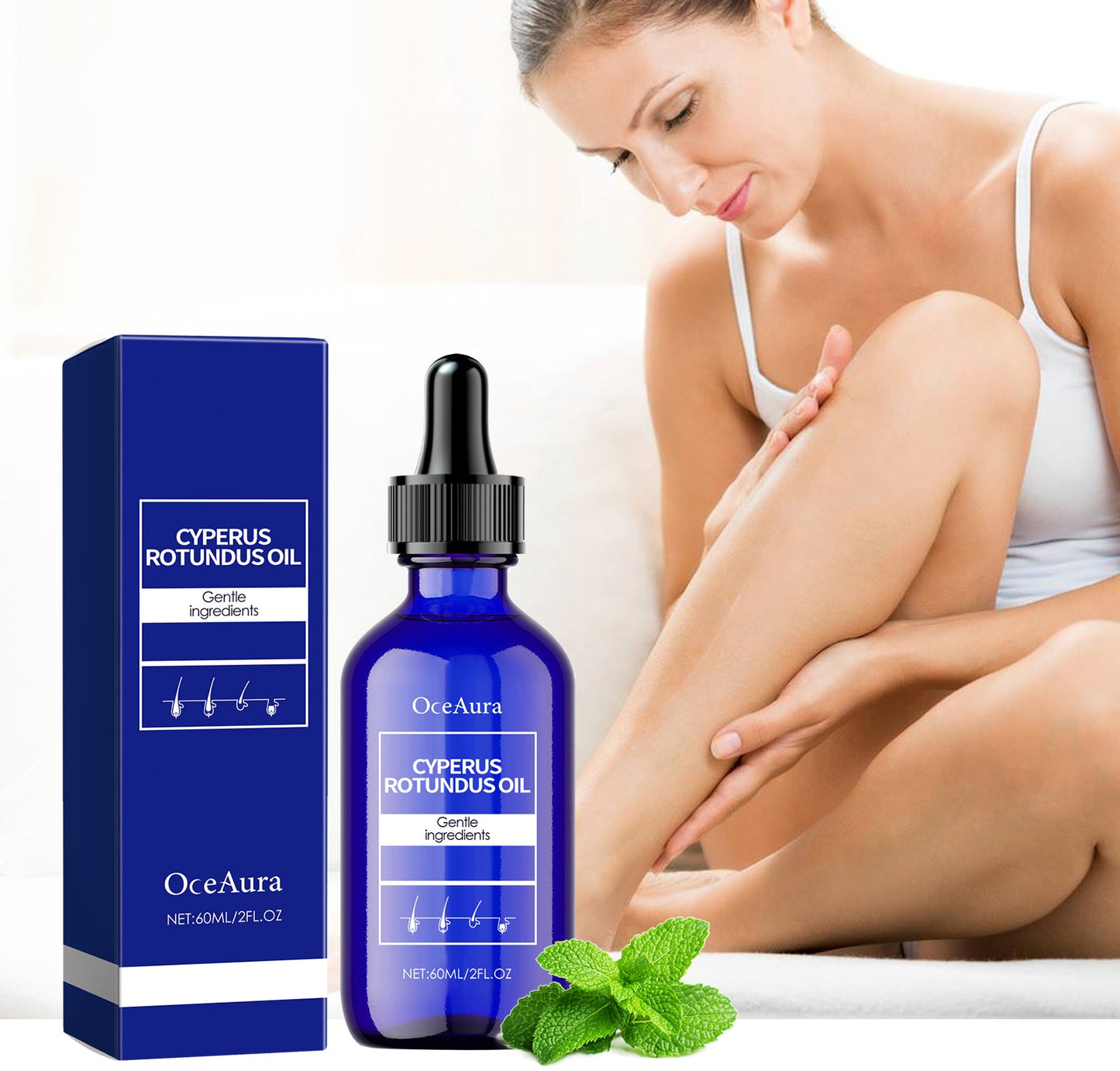 OceAura Hair Care Essential Oil, Daily Body Care Essential Oil For Nourishing, Smooth And Delicate Skin