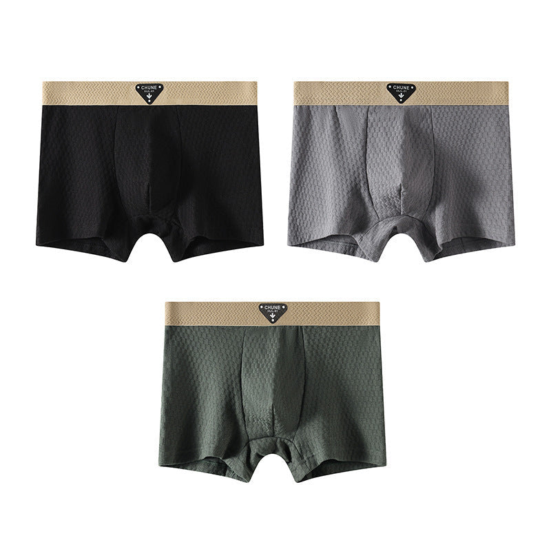 Men's Ice Silk Underwear Fashion Sport Boxer