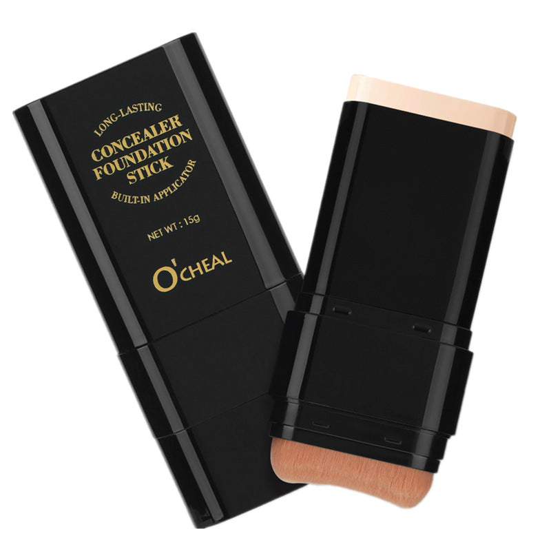 OCHEAL Dual-Ended Concealer Foundation Stick With Brush