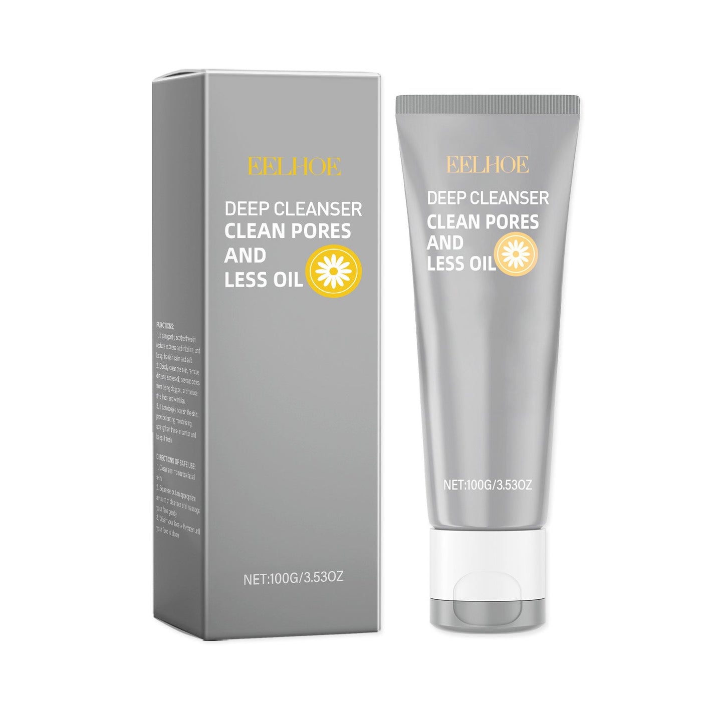 EELHOE Amino Acid Cleanser, Gentle Cleansing Facial Skin Moisturizing And Nourishing Skin Care Cleanser