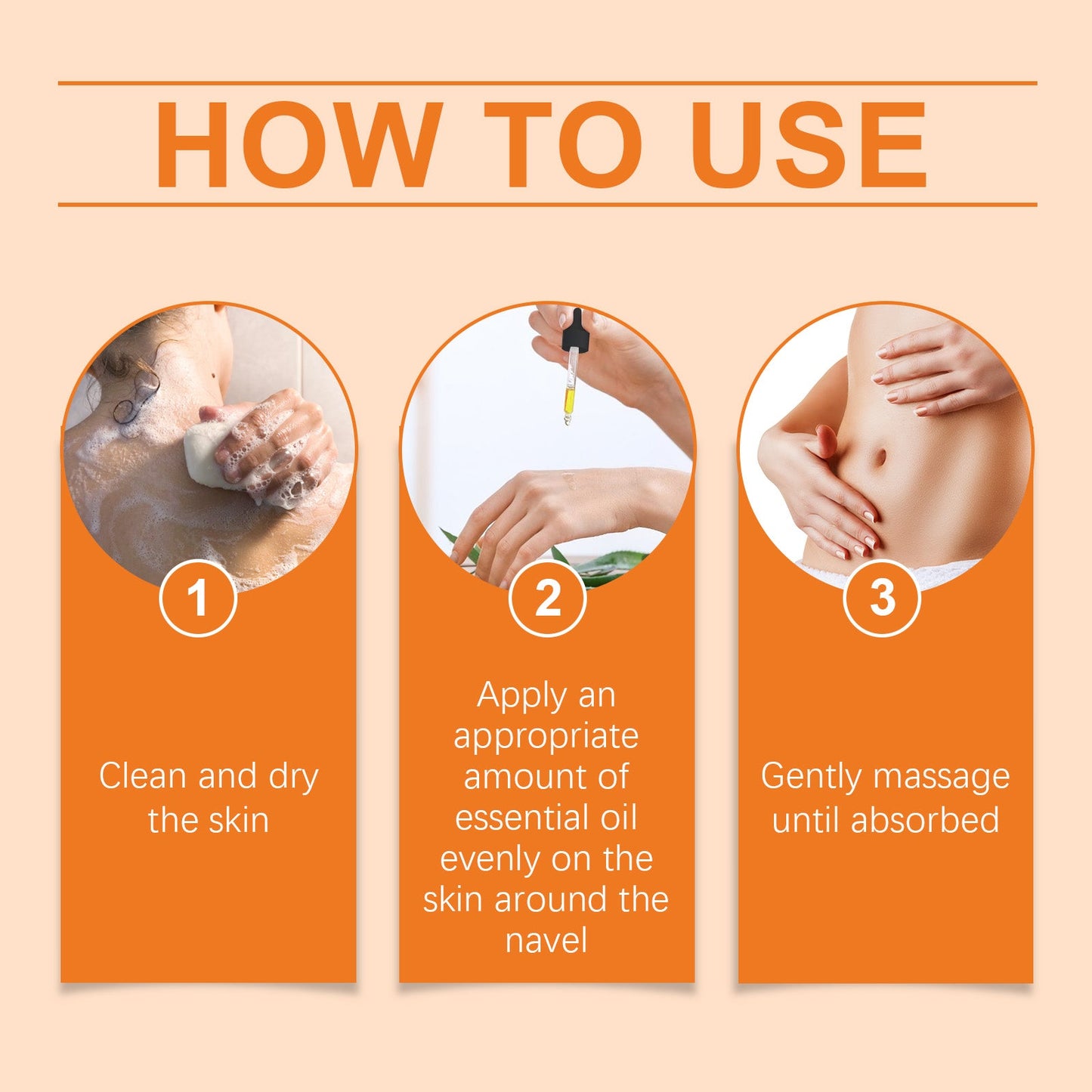 OUHOE Body Care Essential Oil Moisturizes, Firms And Improves Skin Elasticity And Natural Body Shape