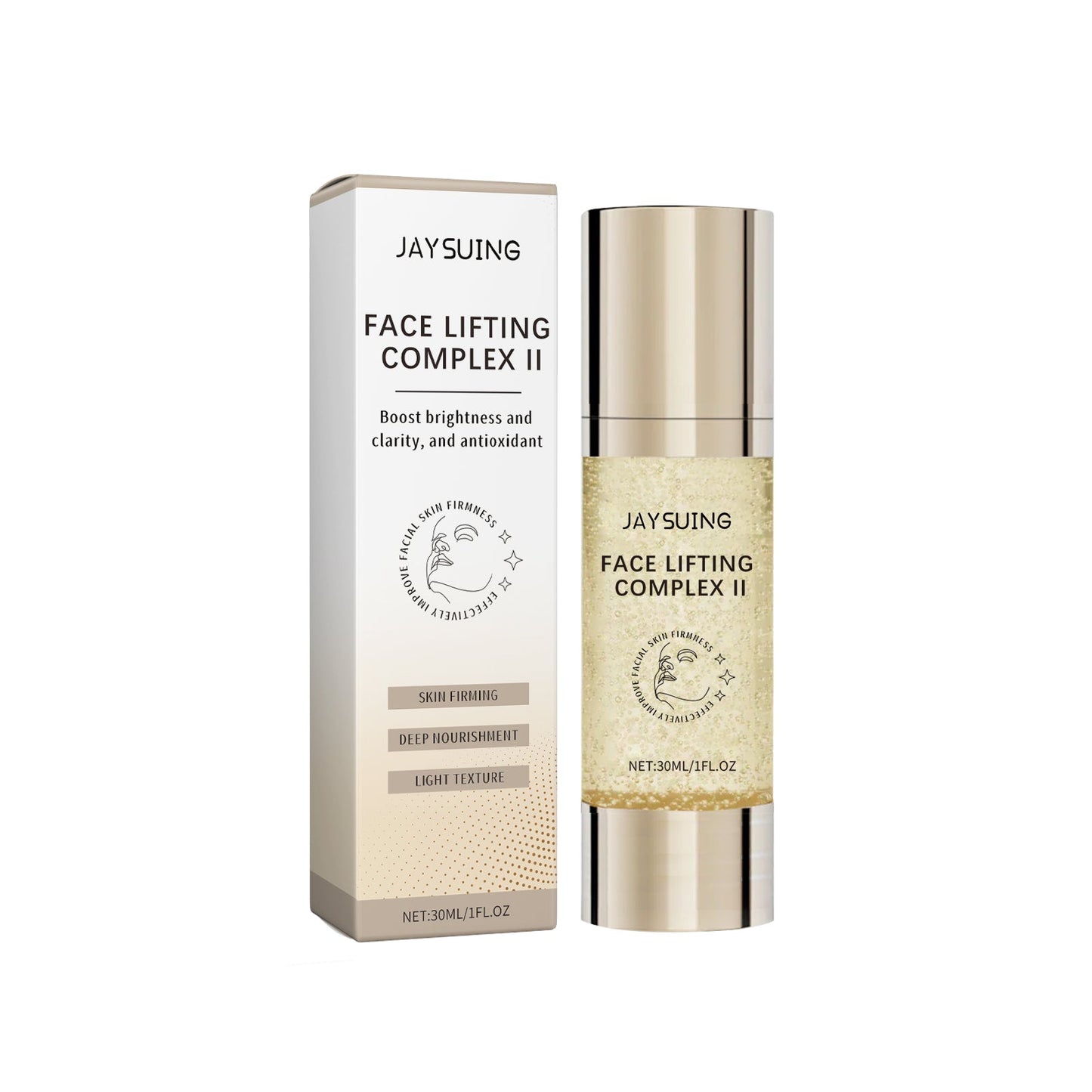 Jaysuing Face Firming Serum To Enhance Skin Elasticity, Firming, Hydrating And Moisturizing Daily Skincare Serum