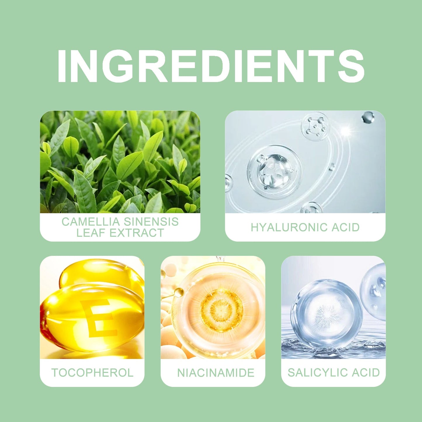 Hoygi Green Tea Cleansing Mask Stick, Face Cleanser Close Mouth Soft And Smooth Skin Moisturizing Pores Solid Mask Stick