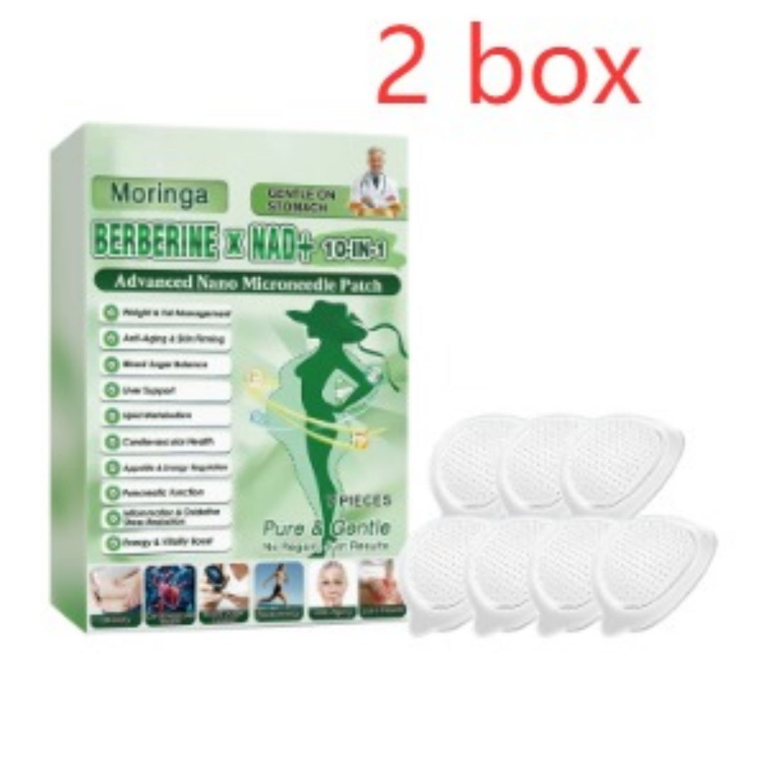 Moringa Advanced Nano Microneedle Patch, 7 Pieces