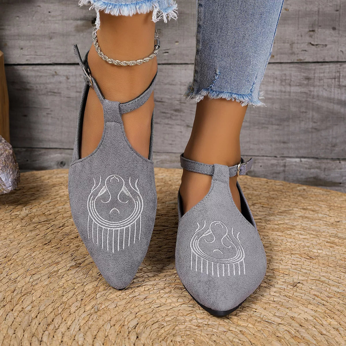 Point Toe Slip-Ons