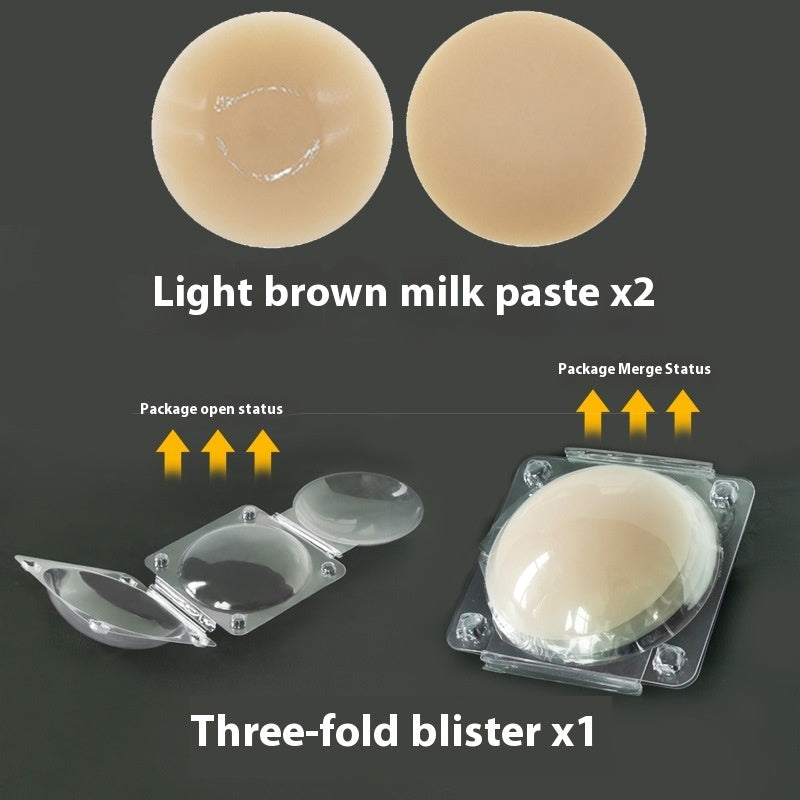 Anti Glare And Traceless Solid Silicone Nipple Patch