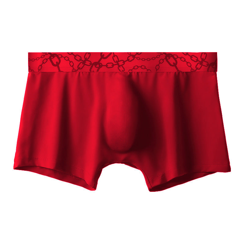 Youth Mid-waist  Four-corner Summer Ultra-thin