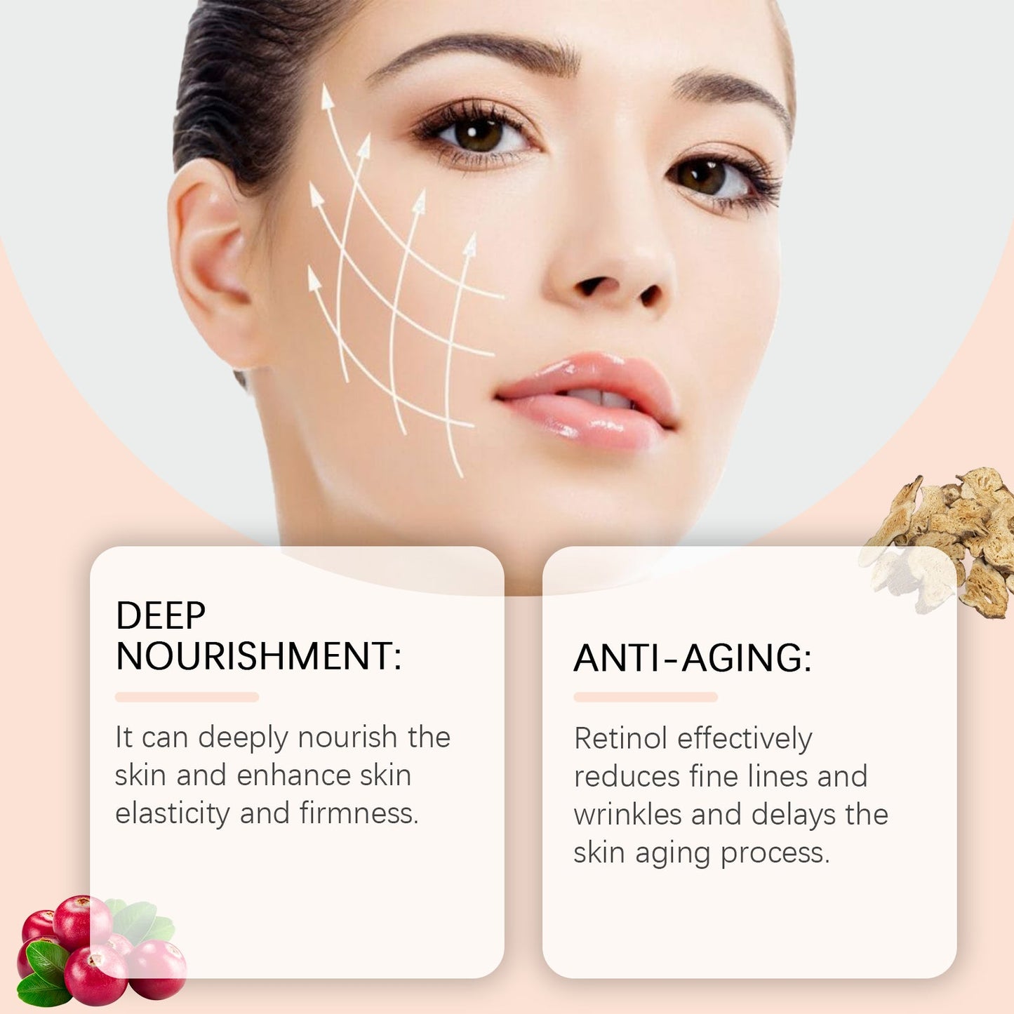 West&Month Retinol Firming Cream, Facial Moisturizing Retinol Arbutin Skin Care Cream