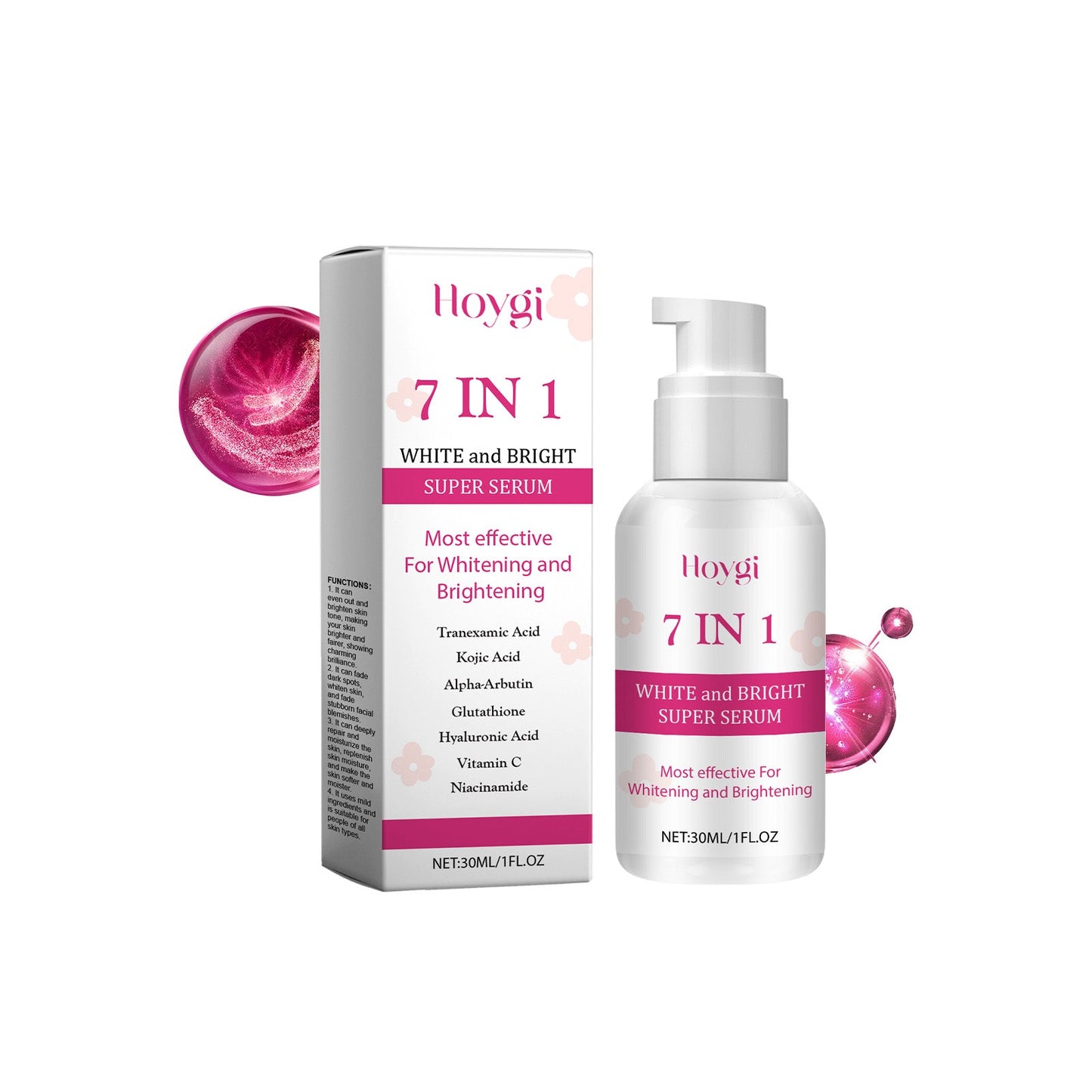 Hoygi 7 In 1 Skin Care Essence Gentle Moisturizing And Nourishing Facial Skin Moisturizing Skin Care Essence