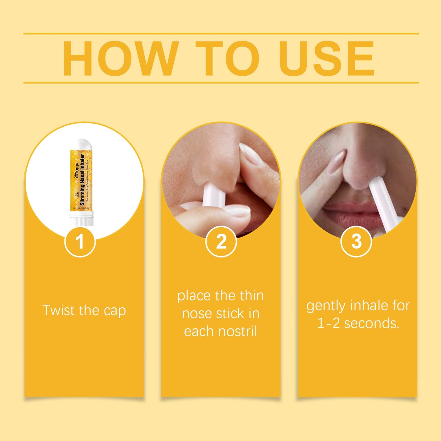South Moon Bee Venom Body Shaping Nose Stick Firming Skin Body Care Light Body Shaping Nose Stick