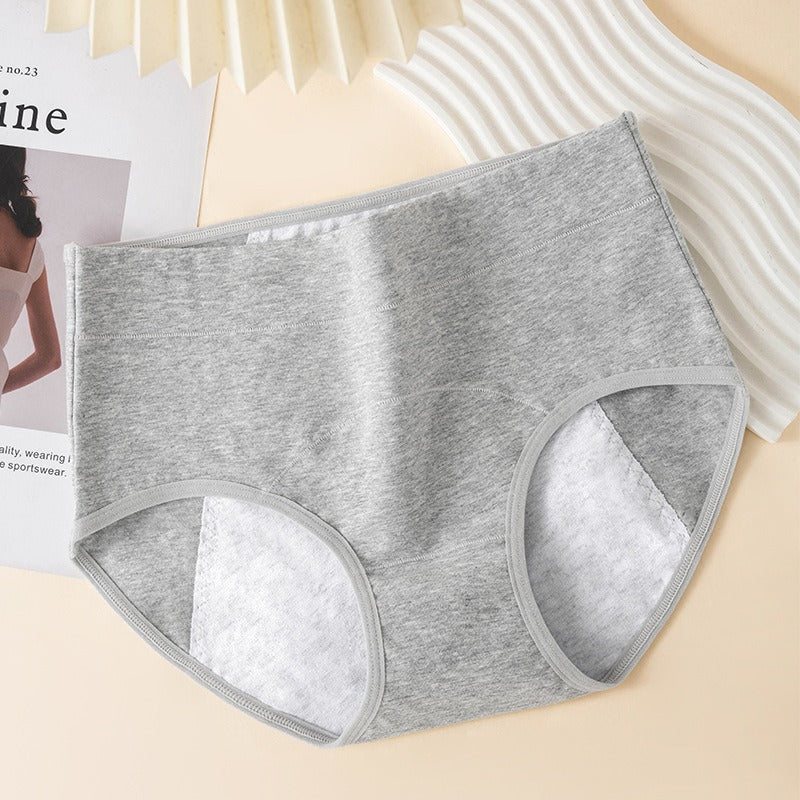 Mid-rise Cotton Period Panties For Women