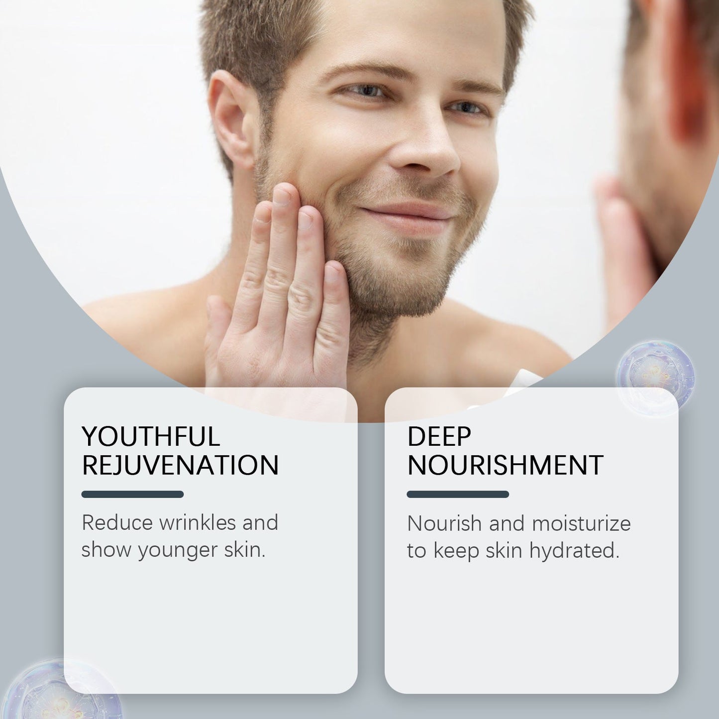 East Moon Face Essence, Gentle Moisturizing Moisturizing Firming Care Facial Skin Essence