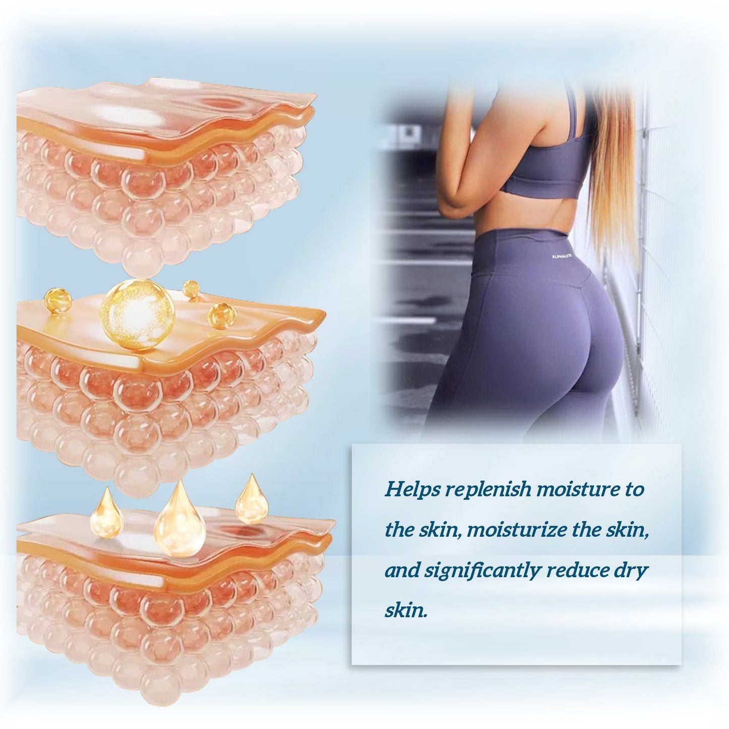 OceAura Body Care Lotion Moisturizes The Skin, Makes It Smooth And Gentle, And Provides Tender And Moisturizing Care