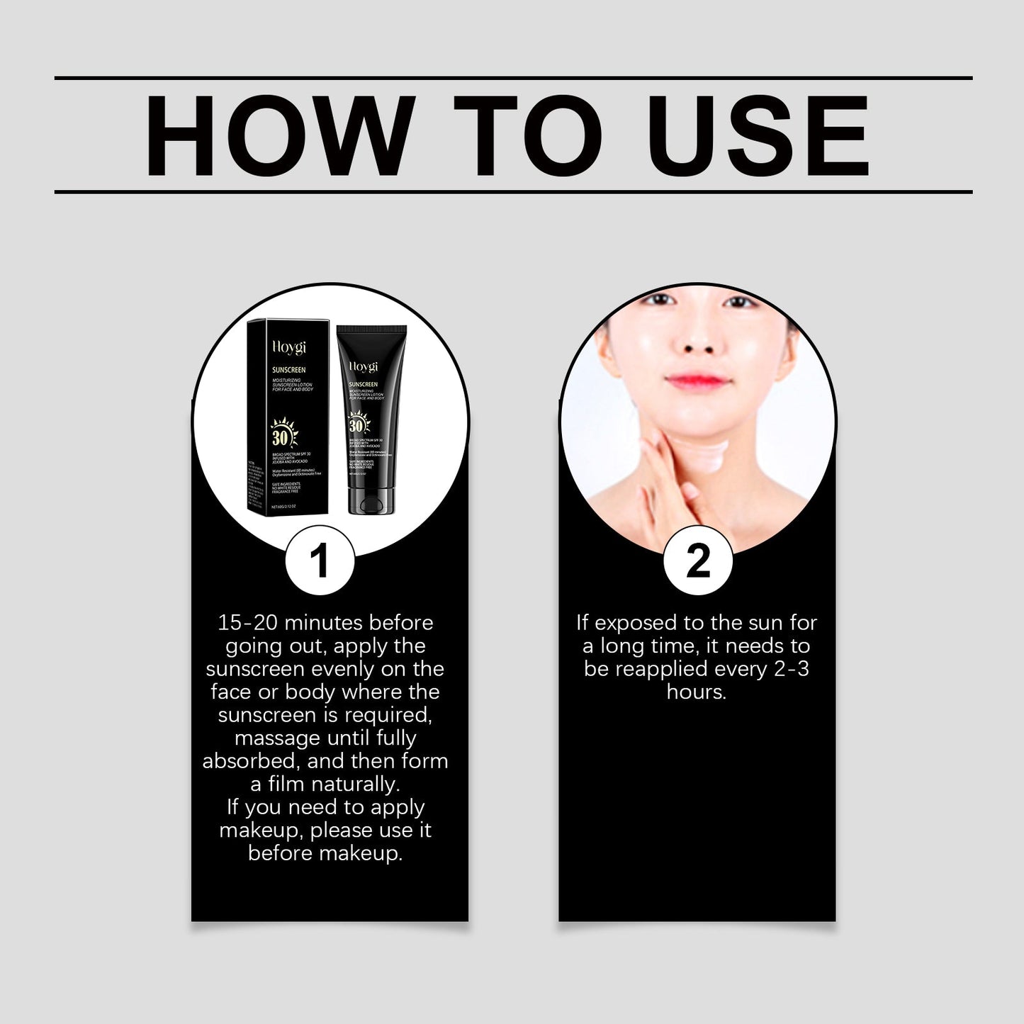 Hoygi Moisturizing Protection Cream, Outdoor Protection Gentle Moisturizing Skin Moisturizing Concealer Brightening Daily Care Cream