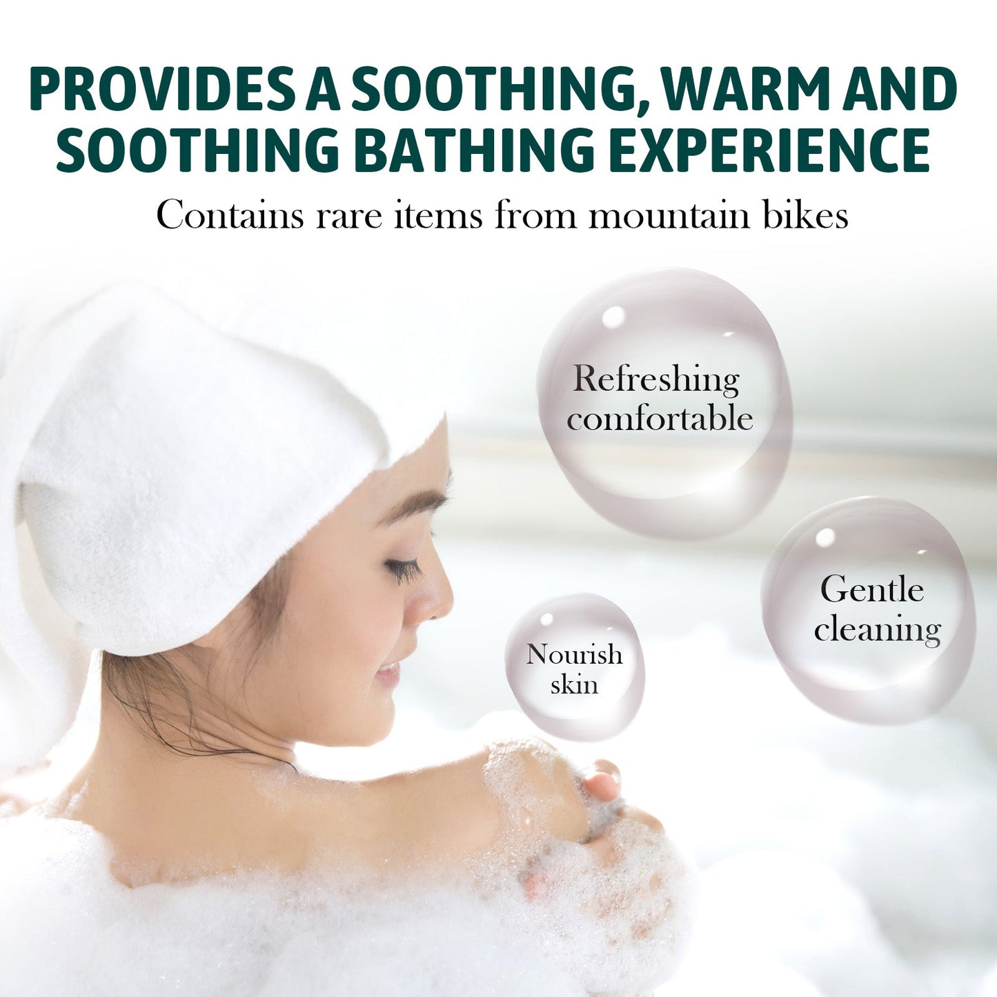Ximonth Bath Oil Gently Cleanses The Body, Exfoliates And Moisturizes Tender, Smooth And Firming Skin