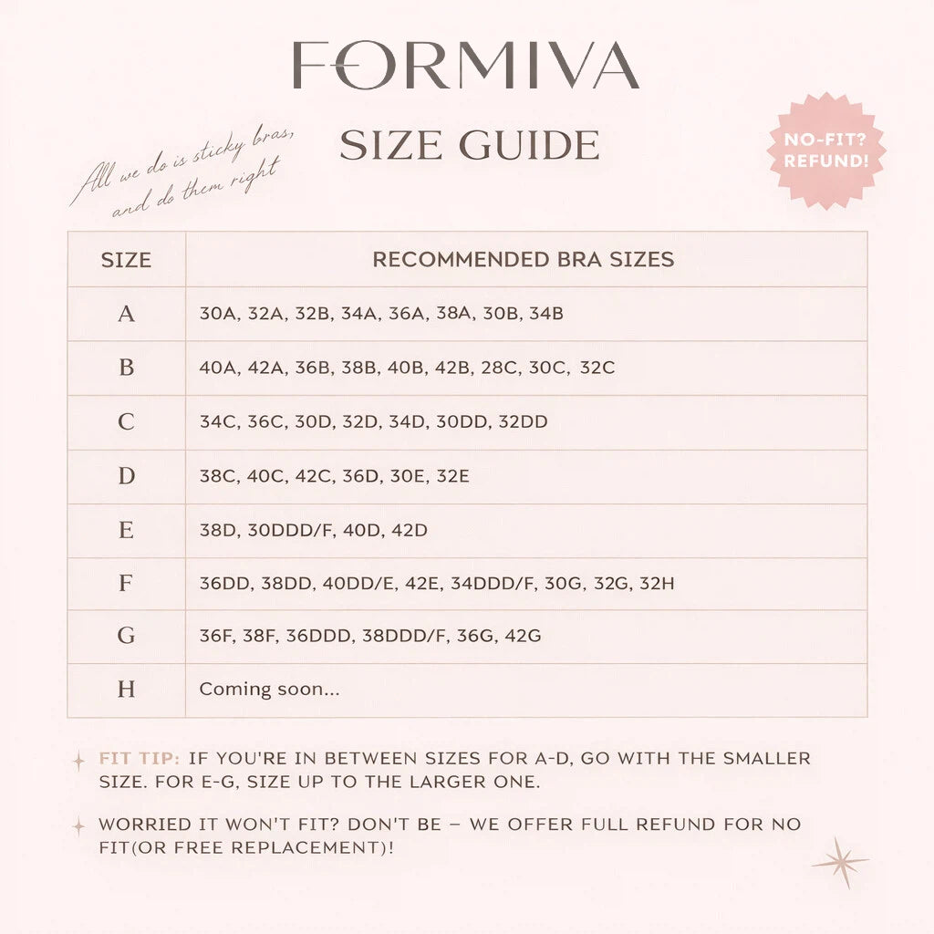 Push-up Sticky Bra, Sweat-proof Glue, Adhesive Push Up Cleavage Bra, Up To G Cup, Seamless Strapless Bra For Date Night, Backless & Red Dress, Waterproof & Reusable SpringStatements