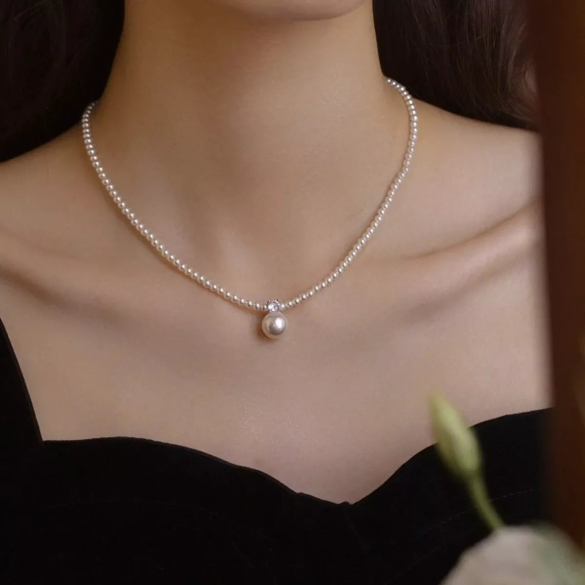 Pearl Pendant Necklace
