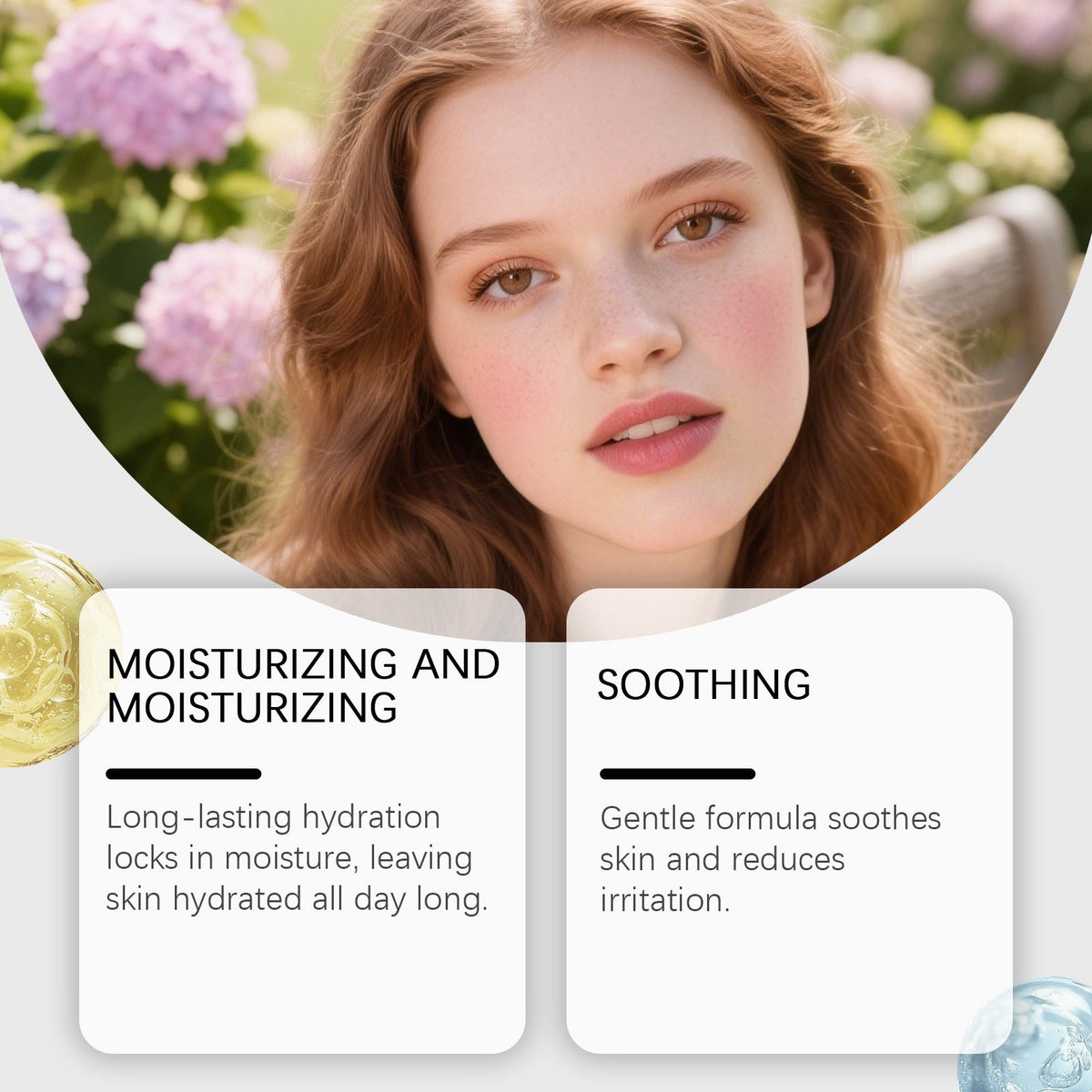 Facial Moisturizing Gel Gentle Formula Hydrating And Moisturizing Comfortable For Skin Refreshing And Delicate Daily Facial Care
