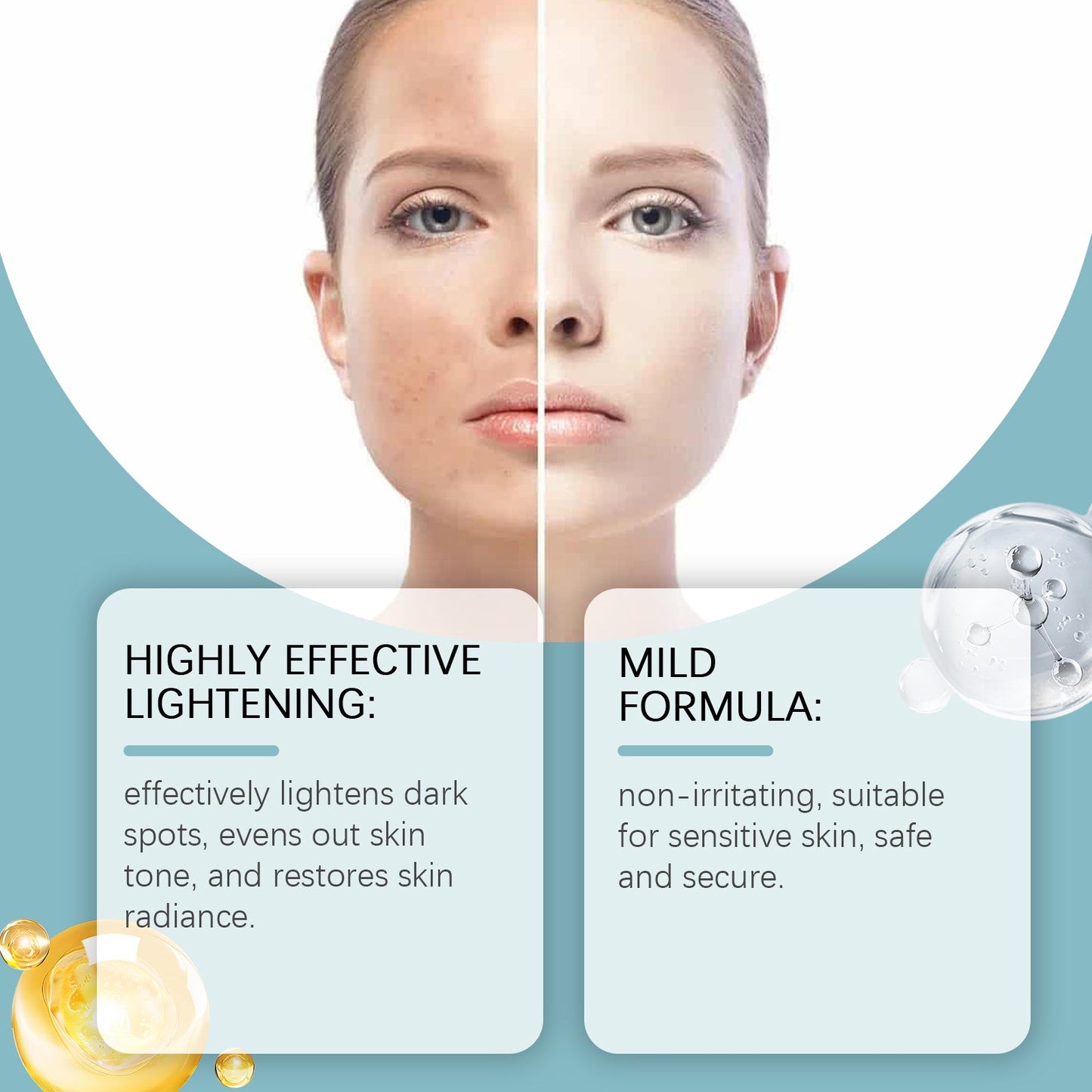 West&Month Brightening Serum, Moisturizing, Hydrating, Brightening, Nourishing And Nourishing The Skin