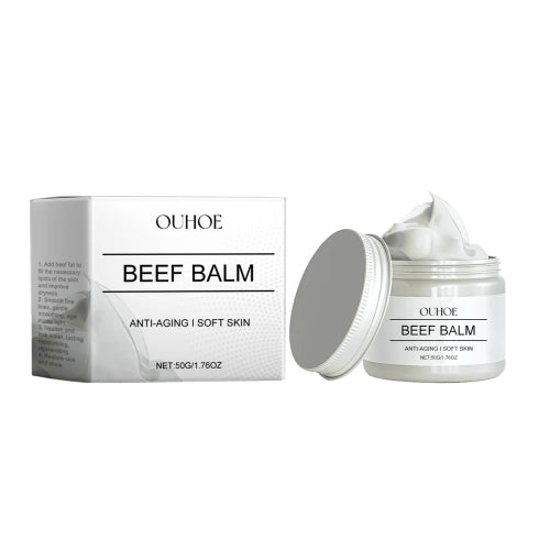 OUHOE Beef Balm, Fade Spots Deep Clean Hydrating Refreshing Skin Gentle Cream