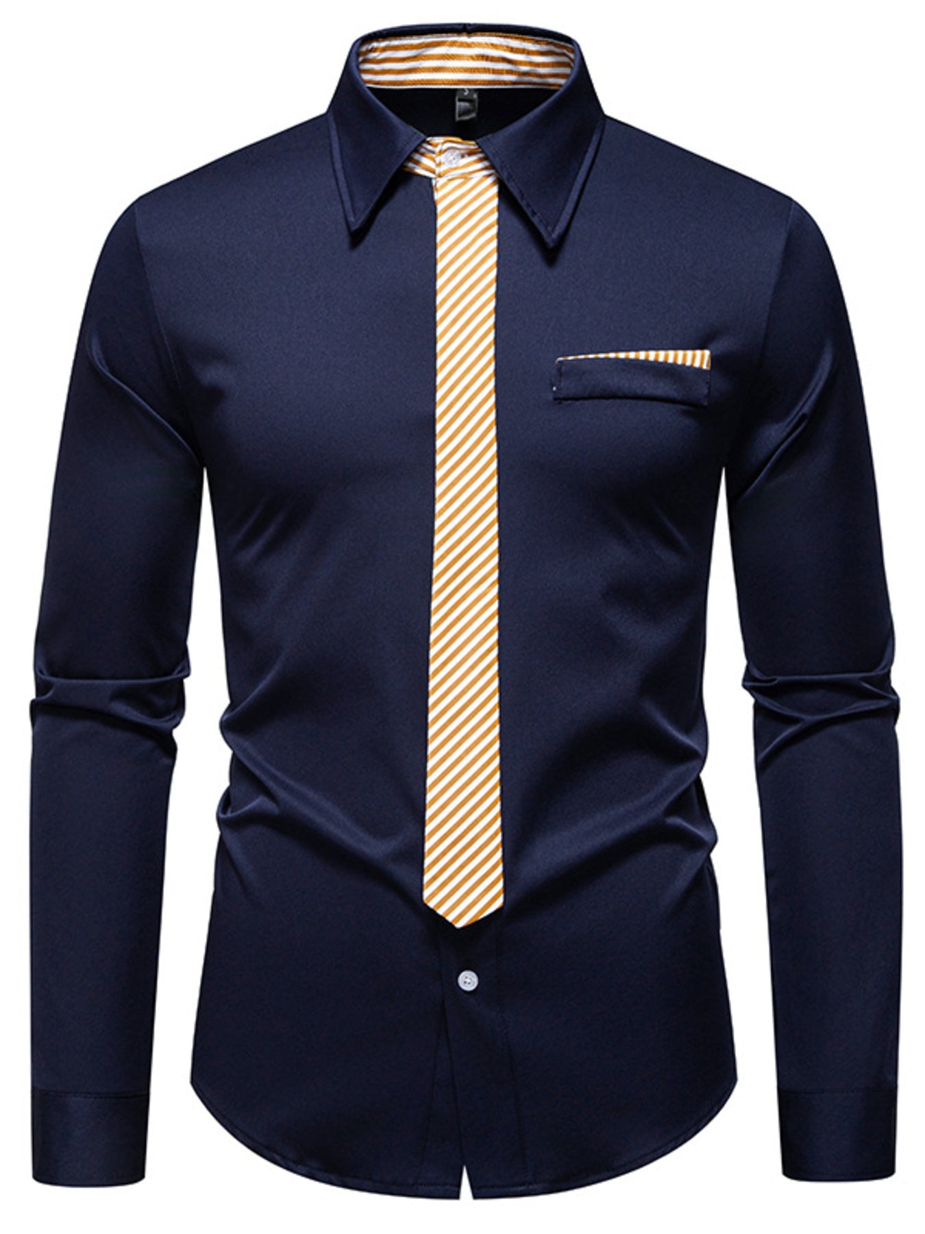 Men's Button Up Long Sleeve Shirt