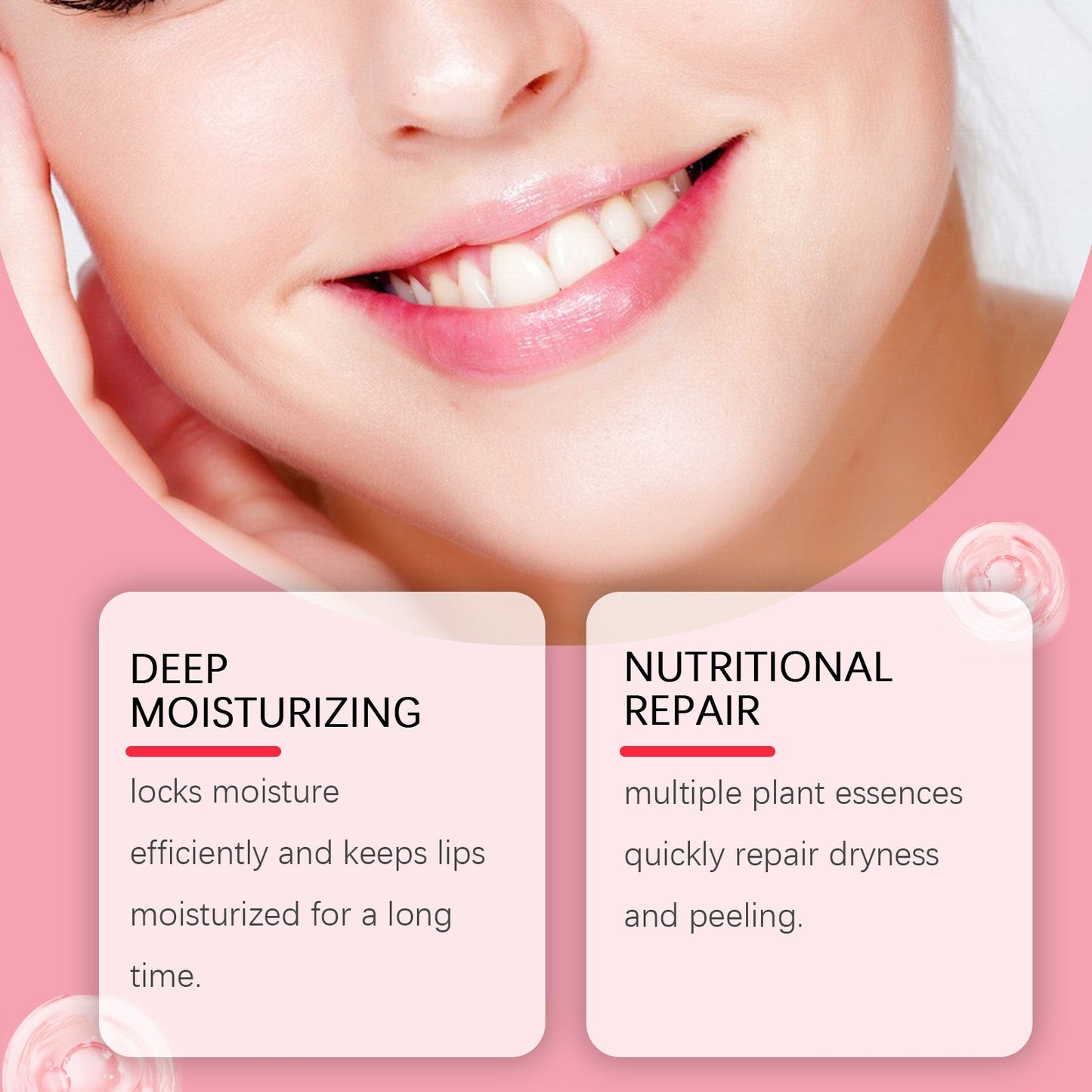 EELHOE Red Pomegranate Lip Mask, Moisturizes And Moisturizes Lips