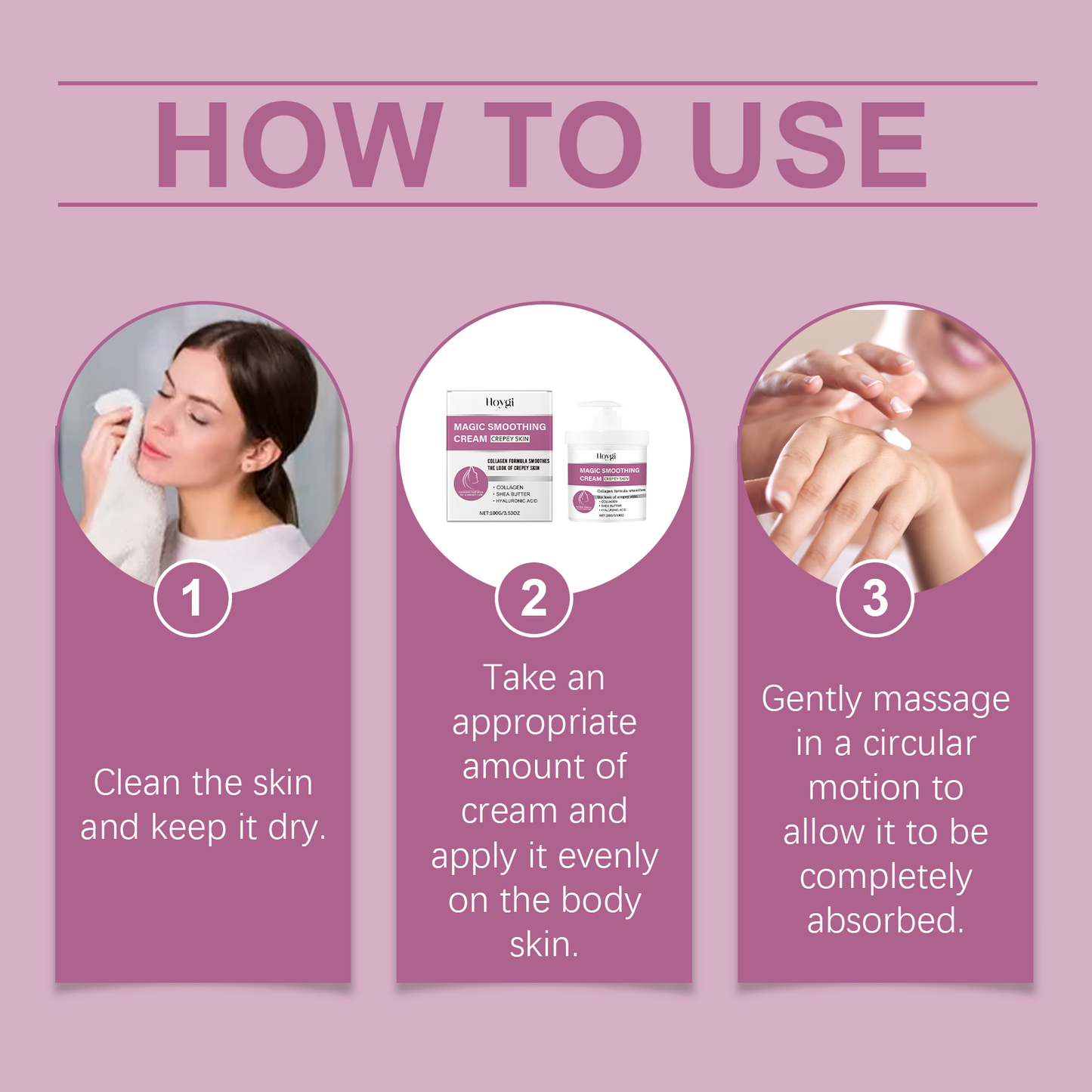 Hoygi Body Moisturizing Care Cream, A Daily Skin Care Cream That Hydrates, Moisturizes, Improves And Gentle Skin Care