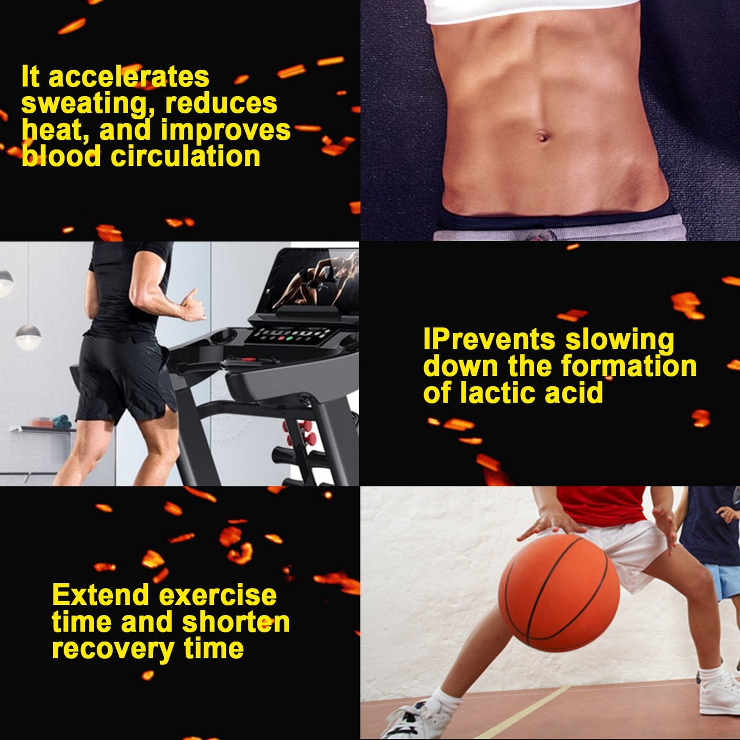 EELHOE Body Sculpting Abs Cream, Exercise Strengthen Muscles Fitness Body Sculpting Cream