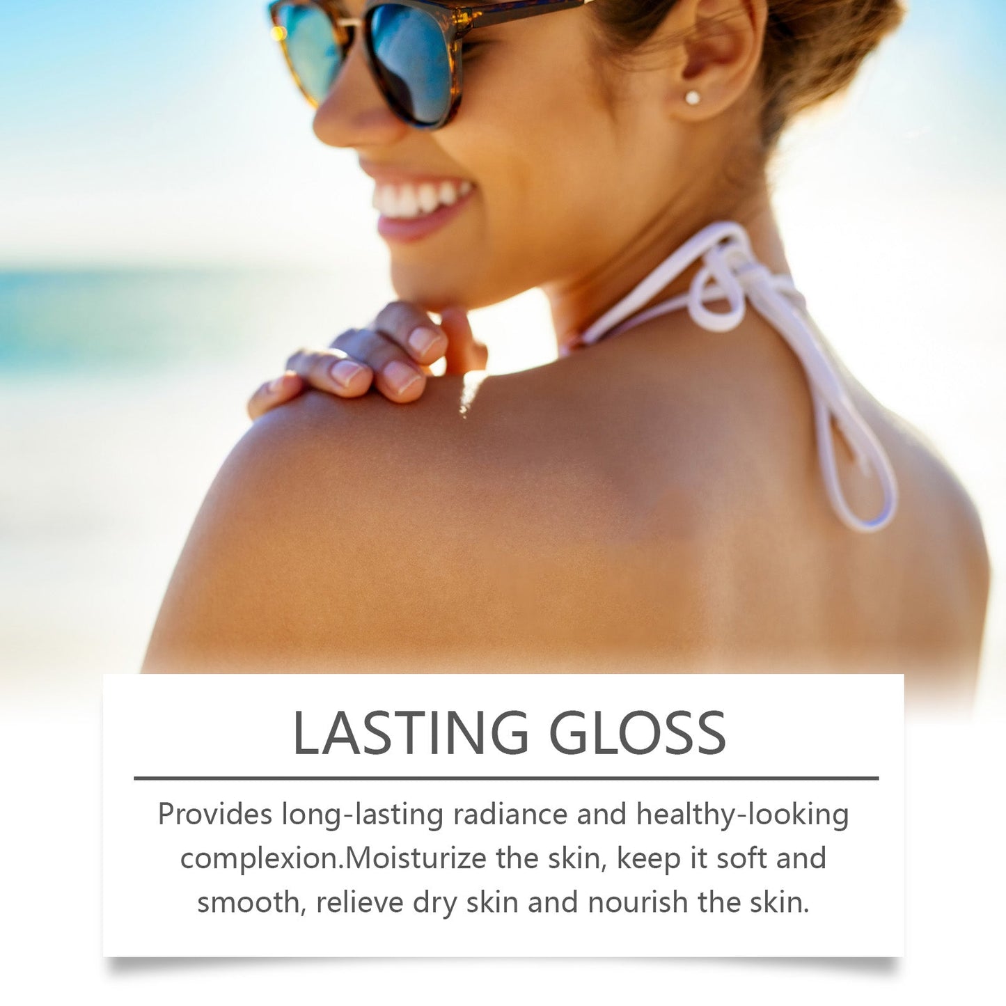OUHOE Golden Glow Blackening Gel Gentle Moisturizing And Suntanning Wheat Skin Toning Cream For Summer Outdoor Beach