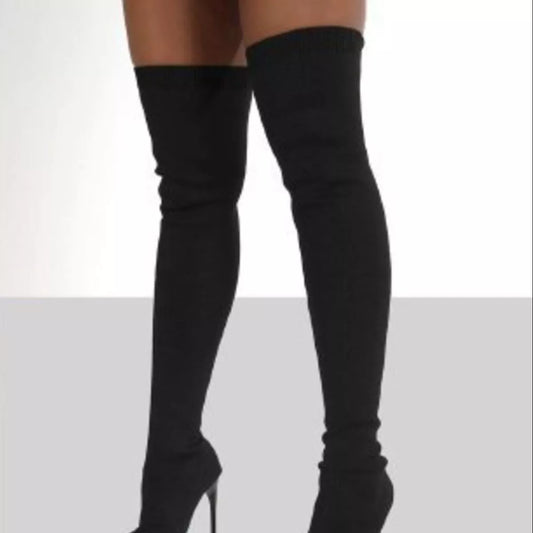 Point Toe Stiletto Boots