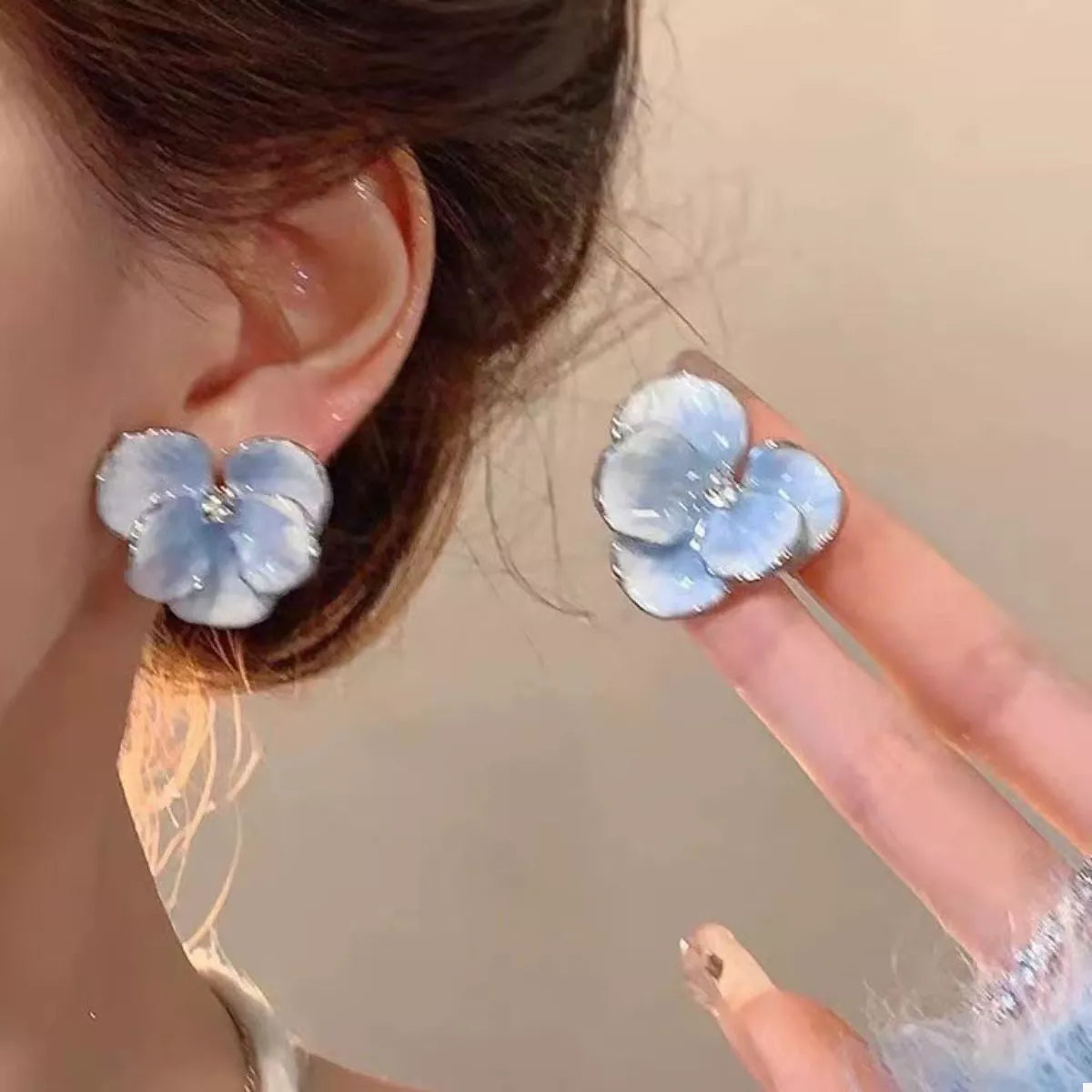 Floral Stud Earrings