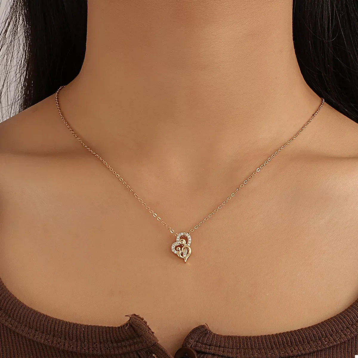 18K Gold-Plated Pendant Necklace