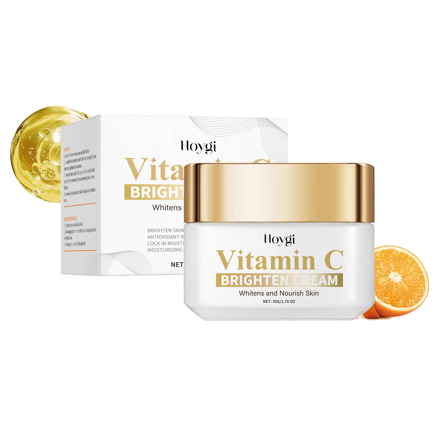 Hoygi Vitamin C Cream Gentle Facial Moisturizing And Moisturizing Skin Moisturizing Cream