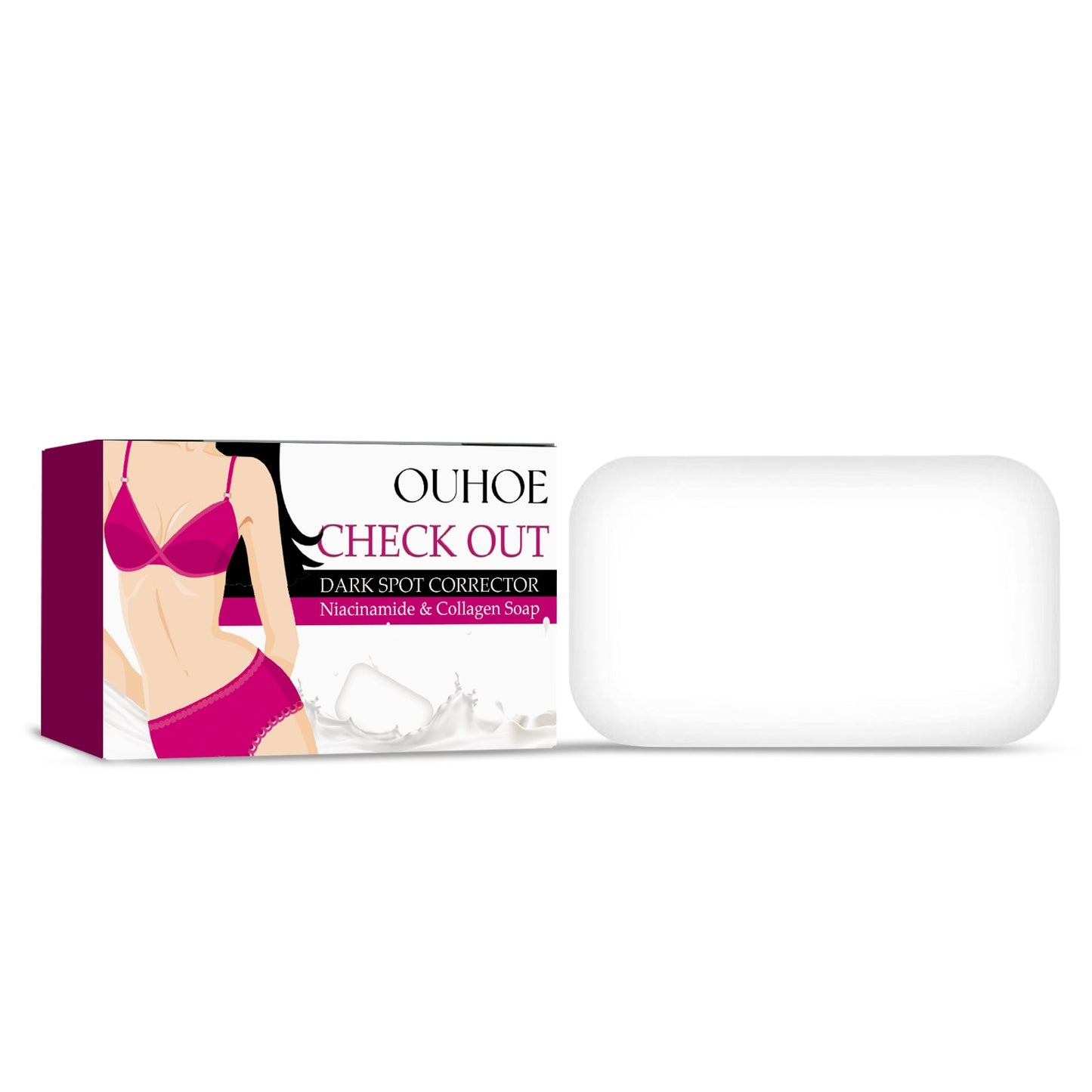 OUHOE Beauty Soap Armpit Elbow Joint Brightening Skin Brightening Body Cleansing Moisturizing Bath Soap