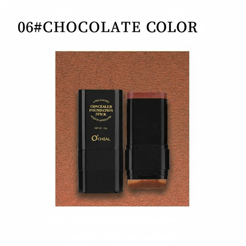 OCHEAL Dual-Ended Concealer Foundation Stick With Brush