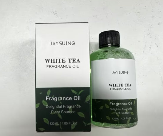 Jaysuing White Tea Fragrance Essential Oil, Long-Lasting Fragrance For Daily Commuting And Dating, Fresh And Skin-Friendly Atmosphere Perfume