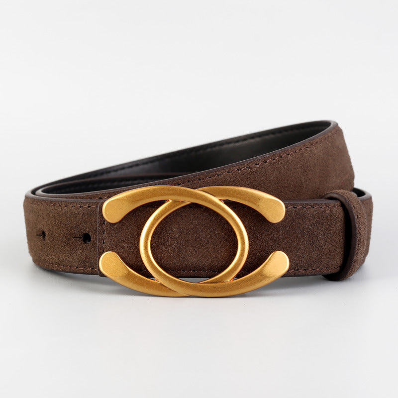 Golden Buckle Belt