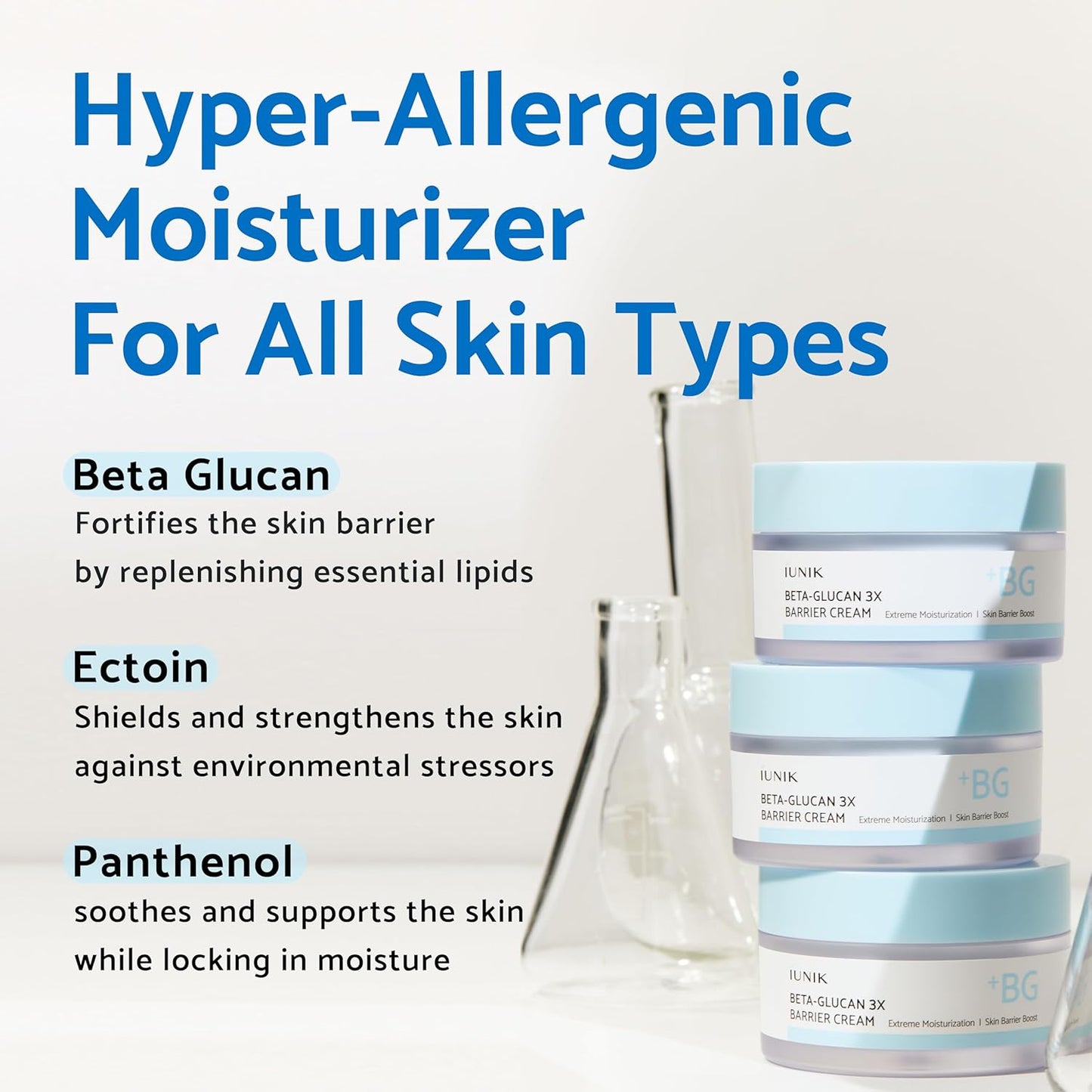 IUNIK Beta-Glucan 3X Barrier Cream