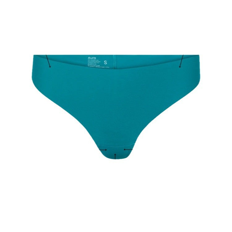 New European And American One-Piece Ice Silk Seamless Thong For Women